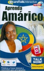 Talk Now Amarico (etiopia) (cd-rom Interactivo; Ejercicios De Voc Abulario Con Base Español (principiante)