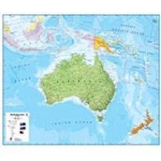 Oceanía -australasia Política [inglés] [120 X 100 Cm] 1:7.000.000