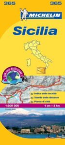 Sicilia (mapas «local» Michelin, Ref. 365)
