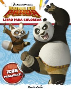 Libro, Audiolibro Kung Fu Panda. Libro Para Colorear Kung Fu Panda. Libro Para Colorear