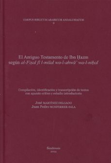 Antiguo Testamento De Ibn Hazm Según Al-fisl Fî L-milal Wa-l