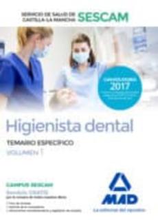 Libro, Audiolibro Higienista Dental Del Servicio De Salud De Castilla-La Mancha (Sescam). Temario Especifico (Vol. 1) Higienista Dental Del Servicio De Salud De Castilla-La Mancha (Sescam). Temario Especifico (Vol. 1)