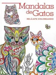 Mandalas De Gatos Relajate Coloreando