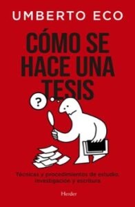 Cómo Se Hace Una Tesis