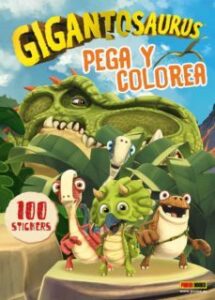 Pega Y Colorea. Gigantosaurus