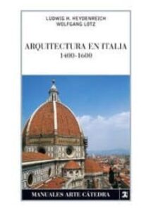 Arquitectura En Italia, 1400-1600 (4ª Ed.)
