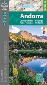 Andorra -mapa-