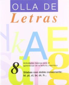 Olla De Letras Nº 8. Sílabas Con Doble Consonante: Bl, Pl, Cl, Br. Isbn: 9788478872961