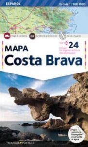 Mapa Costa Brava (castellano)