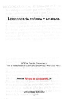 Lexicografía Teórica Y Aplicada