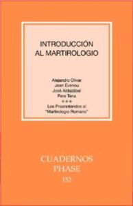 Introduccion Al Martirologio
