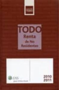 Todo Renta No Residentes 2010-2011