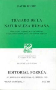 Tratado De La Naturaleza Humana