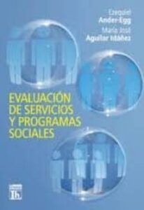 Evaluacion De Servicios Y Programas Sociales