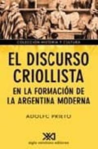 El Discurso Criollista En La Formacion De La Argentina Moderna